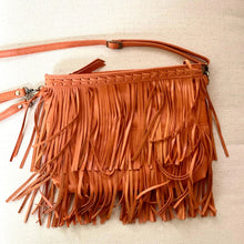 Load image into Gallery viewer, Orange Cross Purse / Clutch - IrregularLines

