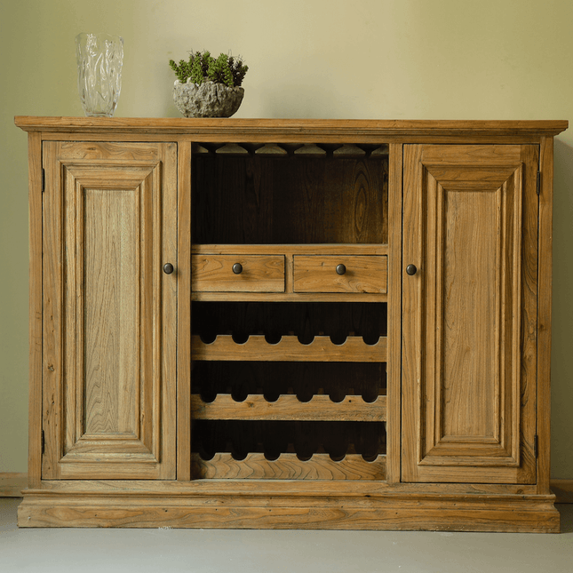 Rustic Wine Cabinet Charlet - IrregularLines