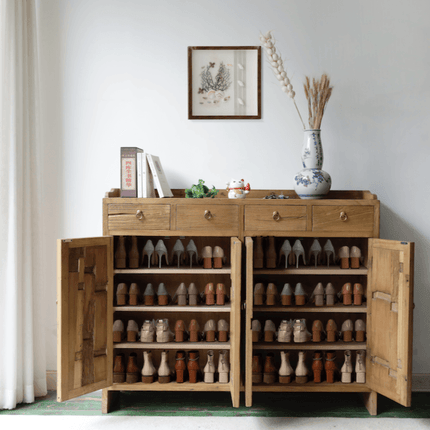Rustic Shoe Cabinet Megara - IrregularLines