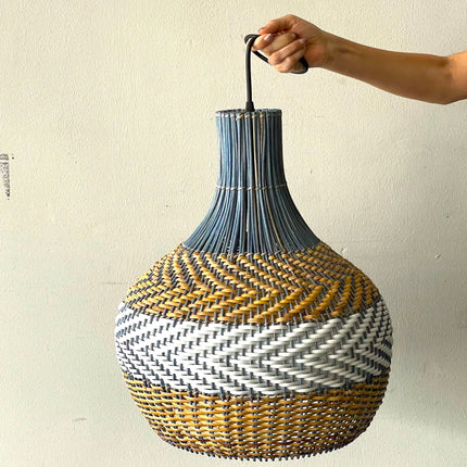 galini rattan pendant light
woven rattan hanging lamp
boho ceiling light fixture
natural pendant lighting
coastal style lighting decor
handmade rattan lamp
lighting decor singapore
eco friendly pendant light
modern ceiling pendant lamp
pendant light singapore